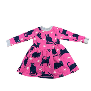 Mini Boden Cat pink dress, 4-5 years