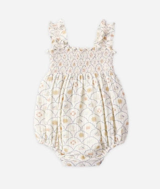 Rylee + Cru Julia Romper in Nautical Print - New With Tags, 6-12 months