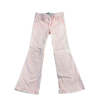 Abercrombie Pink flare denim, 5-6 years
