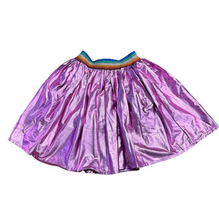 Lola & the boys Mettalic purple skirt, 6 years