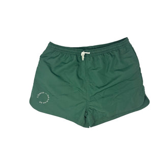Liewood Aiden printed board/swim shorts in Garden Green, 10 years
