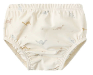 Quincy Mae Dino Print Swim Diaper - New With Tags, 3-6 months