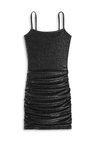 Katie j Abby mesh dress black, Medium