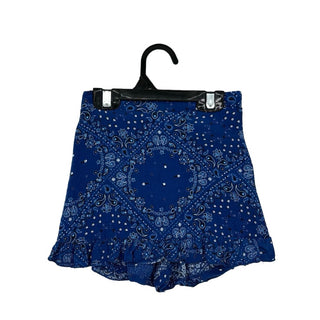 Zara blue paisley skort, 8 years