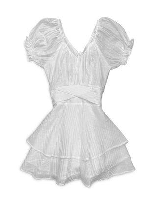 Katie J Delilah white dress, Medium