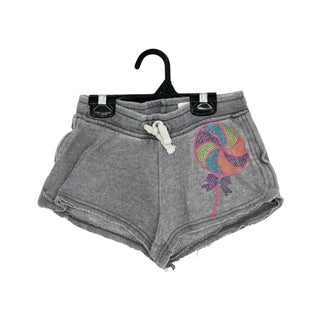 Play Six grey w/sequined lollipop shorts, 6x