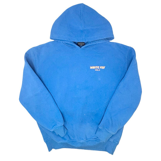 White Fox Azure blue Offstage hoodie, Women’s xsmall/small