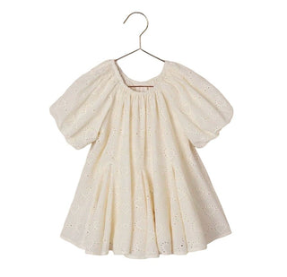 Noralee Maia Dress in Heart Eyelet Ivory - New With Tags, 2 years