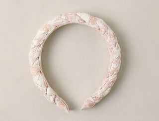 Noralee Braided Pink Floral Headband - New With Tags, O/S