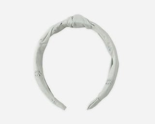 Rylee + Cru Seafoam Green Eyelet Knotted Headband - New With Tags, O/S