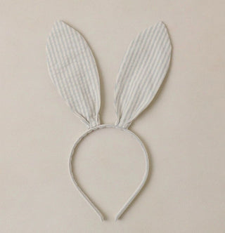 Noralee Blue Seersucker Stripe Bunny Ears, O/S