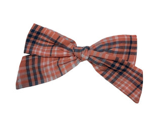 Rylee + Cru Poppy Plaid Bow - New With Tags, O/S