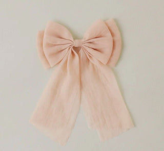 Noralee Tulle Bow in Petal Pink - New With Tags, O/S