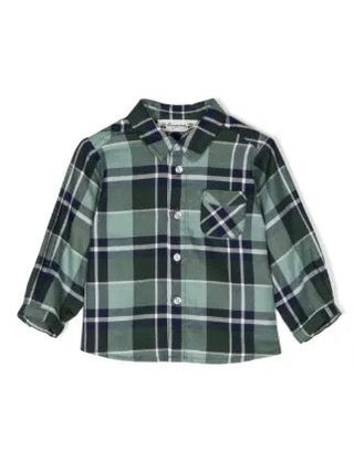 Bonpoint Chemise Malo Plaid shirt brand new, 3 years