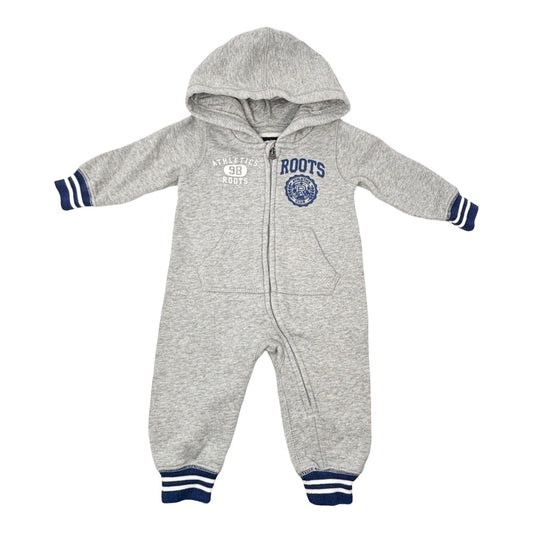 Roots Grey playsuit, 3-6 months