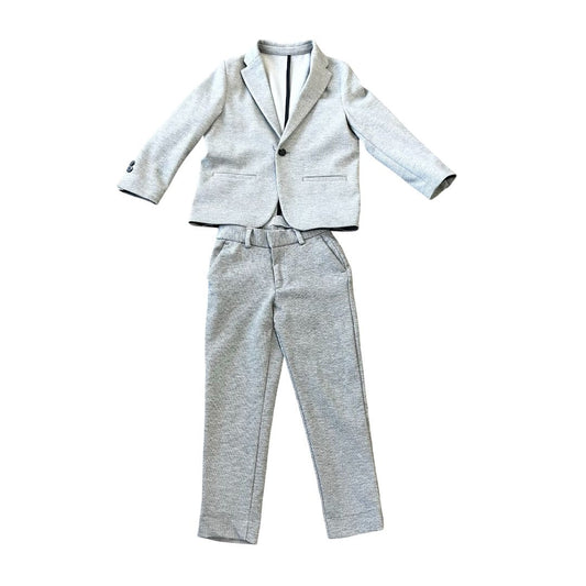 Zara grey suit jacket/pants, 6 years