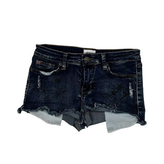 Hudson Denim shorts black stars design , 16 years