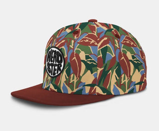 Headster Tropic Rush Merlot Snapback Hat - New With Tags, 56 cm