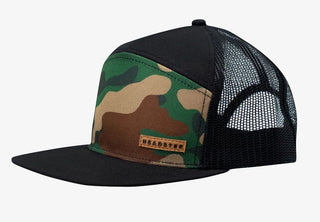 Headster Camo and Mesh Snapback Hat -  - New With Tags, 48 cm