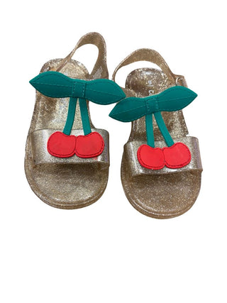 Carters Cherry Glitter Sandals, 9 little kid