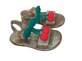 Carters Cherry Glitter Sandals, 9 little kid
