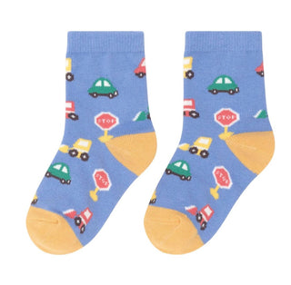 Hux Transportation Print Socks - New , 1-2 years