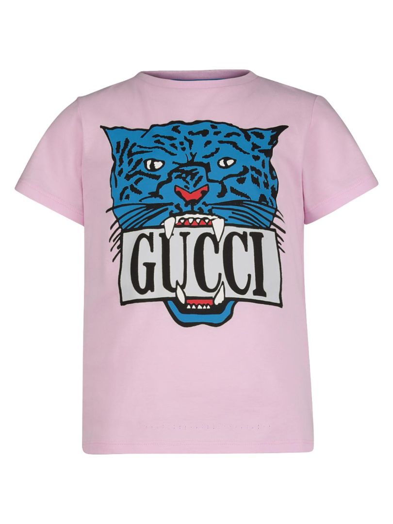 Gucci pink tshirt, 8 Years