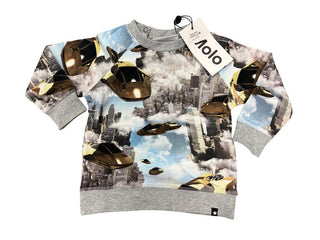 Molo Hovercars Printed Sweatshirt - New with tags, 1 year