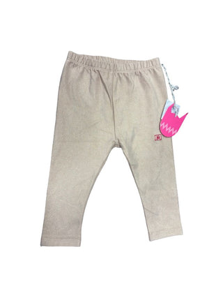 Munster Almond-Pink Glitter Leggings - New With Tags, 12-18 months