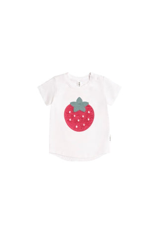 Hux Very strawberry tee new with tag, 6-12 months