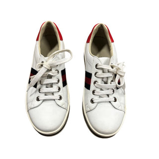 Gucci Ace w/navy/red sneakers, Euro 32