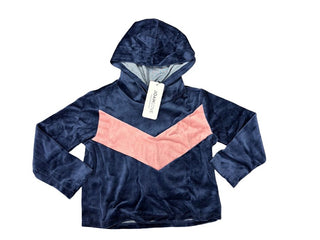 Joah Love Blue and Pink chevron Hooded Sweatshirt - New With Tags, 4 years