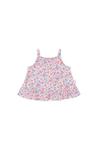 Hux Vintage floral peplum top new with tag, 6-12 months