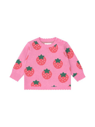 Hux Strawberry fields pullover new with tag, 6-12 months