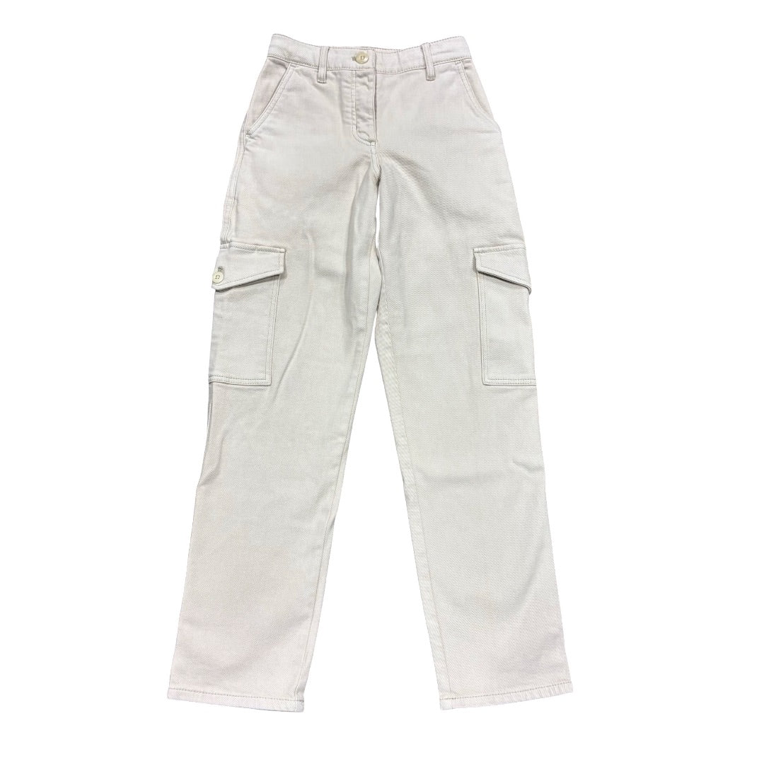 Wilfred Free Off white cargo denim, 00 womens