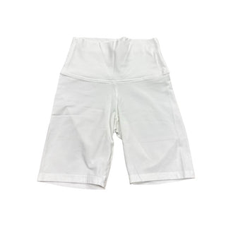 Tna White cotton bike shorts, 2xs