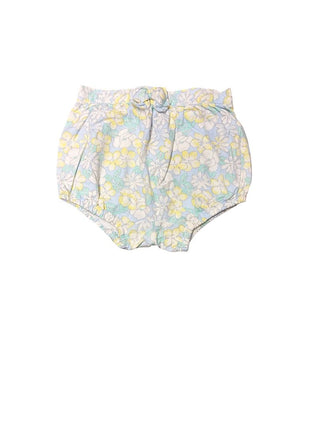 Janie and Jack Yellow, Blue and Green Floral Bloomers, 6-12 months