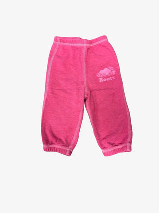 Roots Bright Pink Sweatpants, 6-12 months
