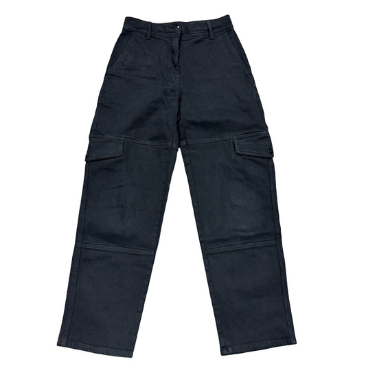 Wilfred Free Black cargo denim, 00 womens