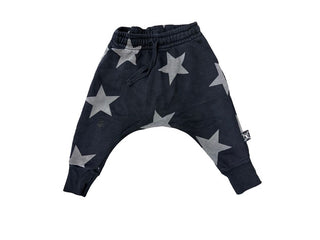Nununu Black and Grey Sweatpants, 2-3 years