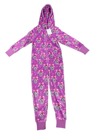Preppy Goose Sparkle globe new with tags plush onesie, 6 years