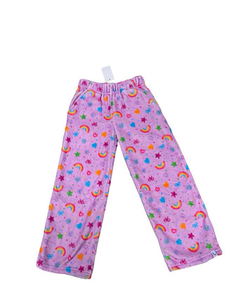 Preppy Goose Rainbow plush pajama pants new with tags, 6 years