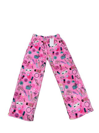 Preppy Goose Makeup plush pajamas pants new with tags, 6 years