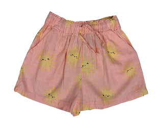 H&M Linen Shorts with Sun Pattern, 7 years