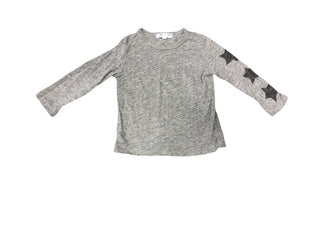 Joah Love Grey Longsleeve with Black Stars, 24 months