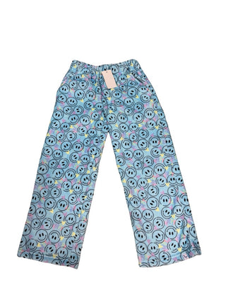 Preppy Goose Smiley face plush pajamas pants new with tags, 6 years