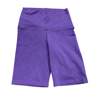 Tna Purple cotton bike shorts, Xsmall
