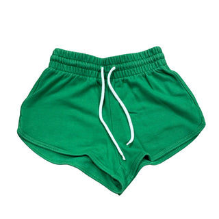 Sunday Best Kelly green cotton shorts, 2xs