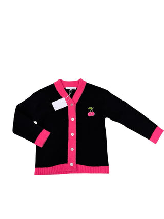 Preppy Goose Plush cherry cardigan new with tags, 6 years
