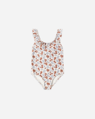 Rylee + Cru Americana floral one piece new with tag, 4-5 years